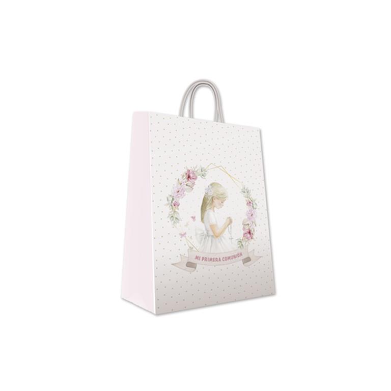BOLSA MEDIANA COMUNION NIÑA ORLA