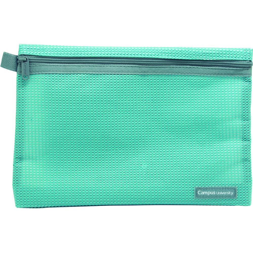 BOLSA MULTIUSO CREMALLERA AZUL A5