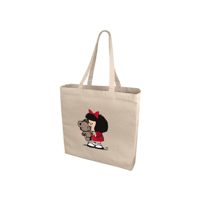 BOLSA TOTTE ALGODON MAFALDA OSITO