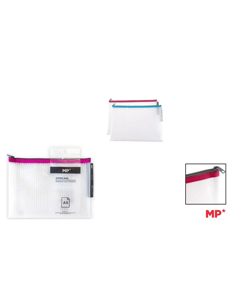 BOLSA TRANSP.EVA C/CREMALLE.A4