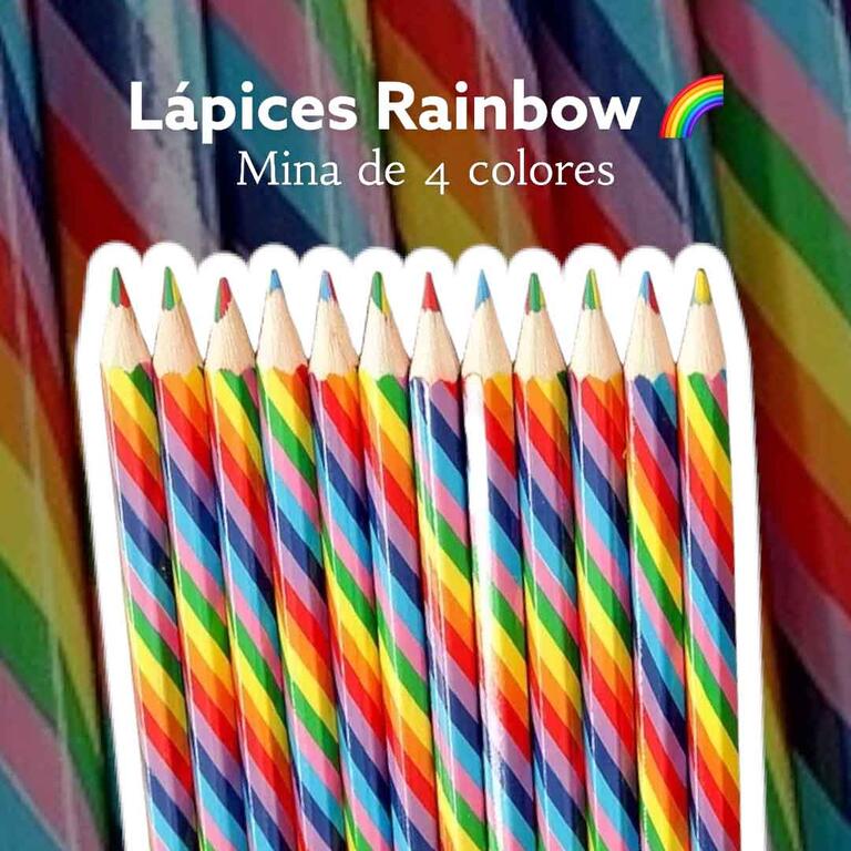BOTE PVC 24 LAP.RAINBOW CUATRI