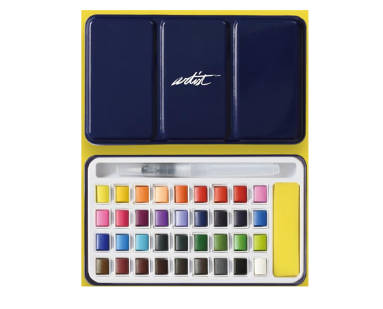 CAJA 36 ACUAREL.TINBOX AB-0452