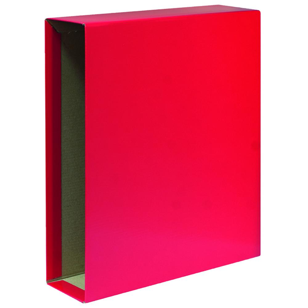 CAJA ARCHIVADOR A4 ROJO
