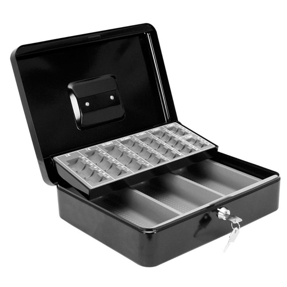 CAJA DE CAUDALES C/BANDEJA MONEDAS