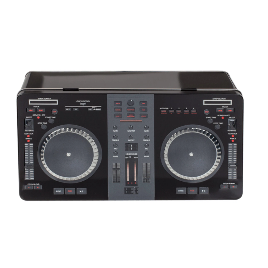 CAJA MET.REC.MEZCLADOR PARA DJ