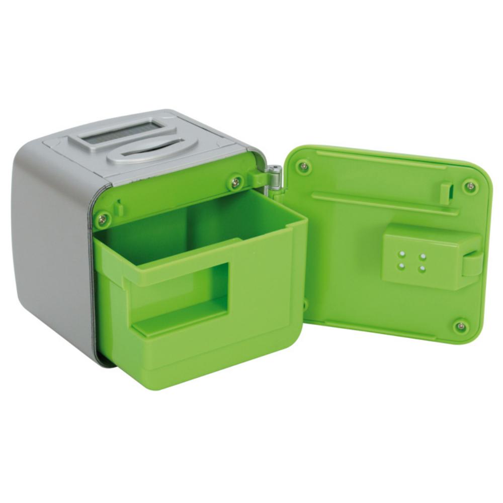 CAJA SEGURIDAD PEQ.PUERTA VERD