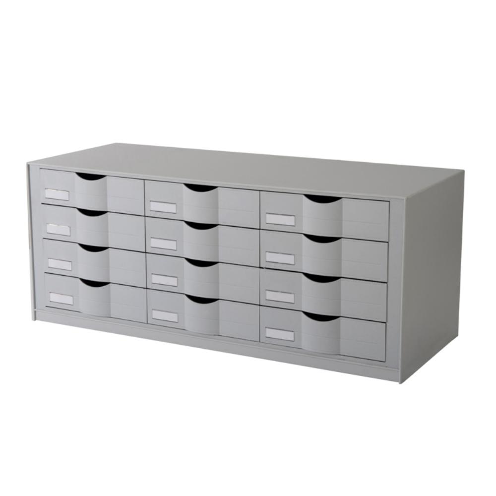 CAJONES ARMARIO PAPER.12C GRIS