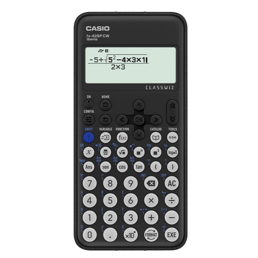 CALCULADORA CIENTiFICA CASIO FX 82SP CW NEGRO