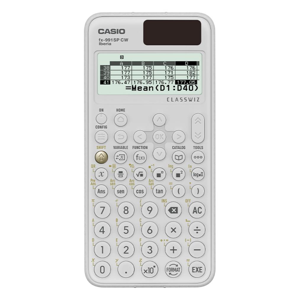 CALCULADORA CIENTiFICA CASIO FX 991SP CW BLANCO