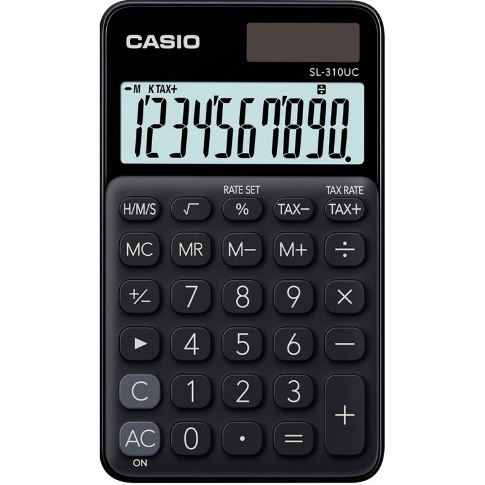 CALCULADORA CASIO SL310UC NEGR
