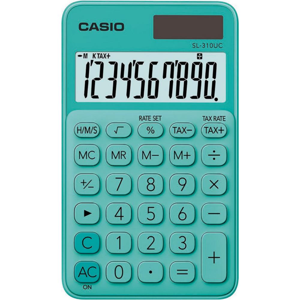 CALCULADORA CASIO SL310UC VERD