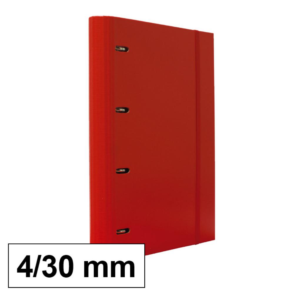 CARPETA A4 4A/30 C/REPUESTO ROJO