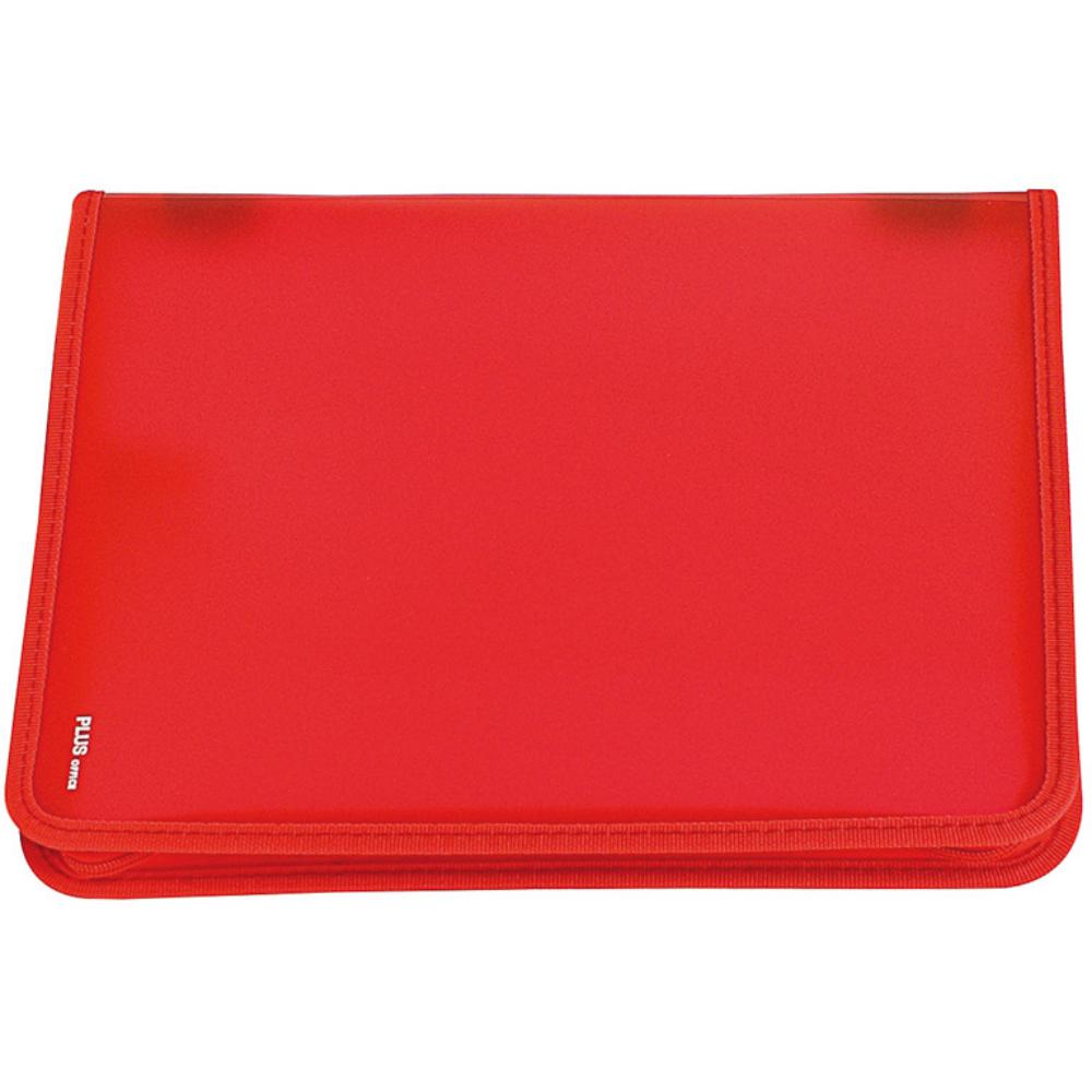 CARPETA A4 POLI.1 BOLSILLO ROJO
