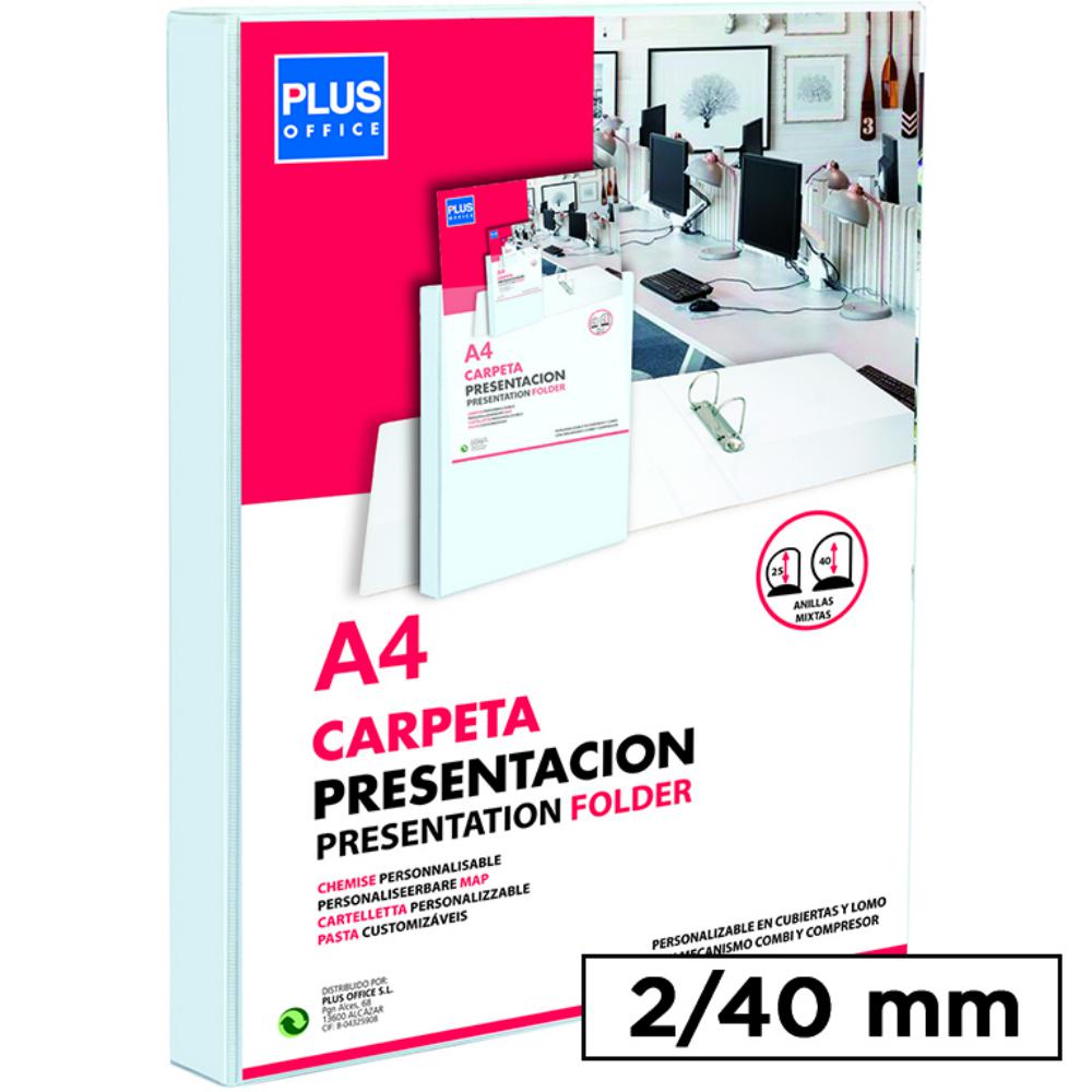 CARPETA CANGURO 2A 40mm RIGIDA