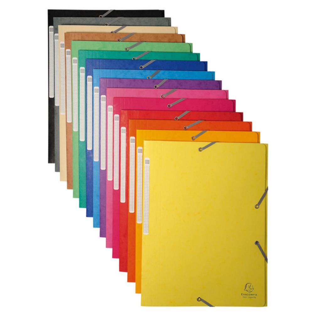 CARPETA CARTON EXACOMP A4 G/S