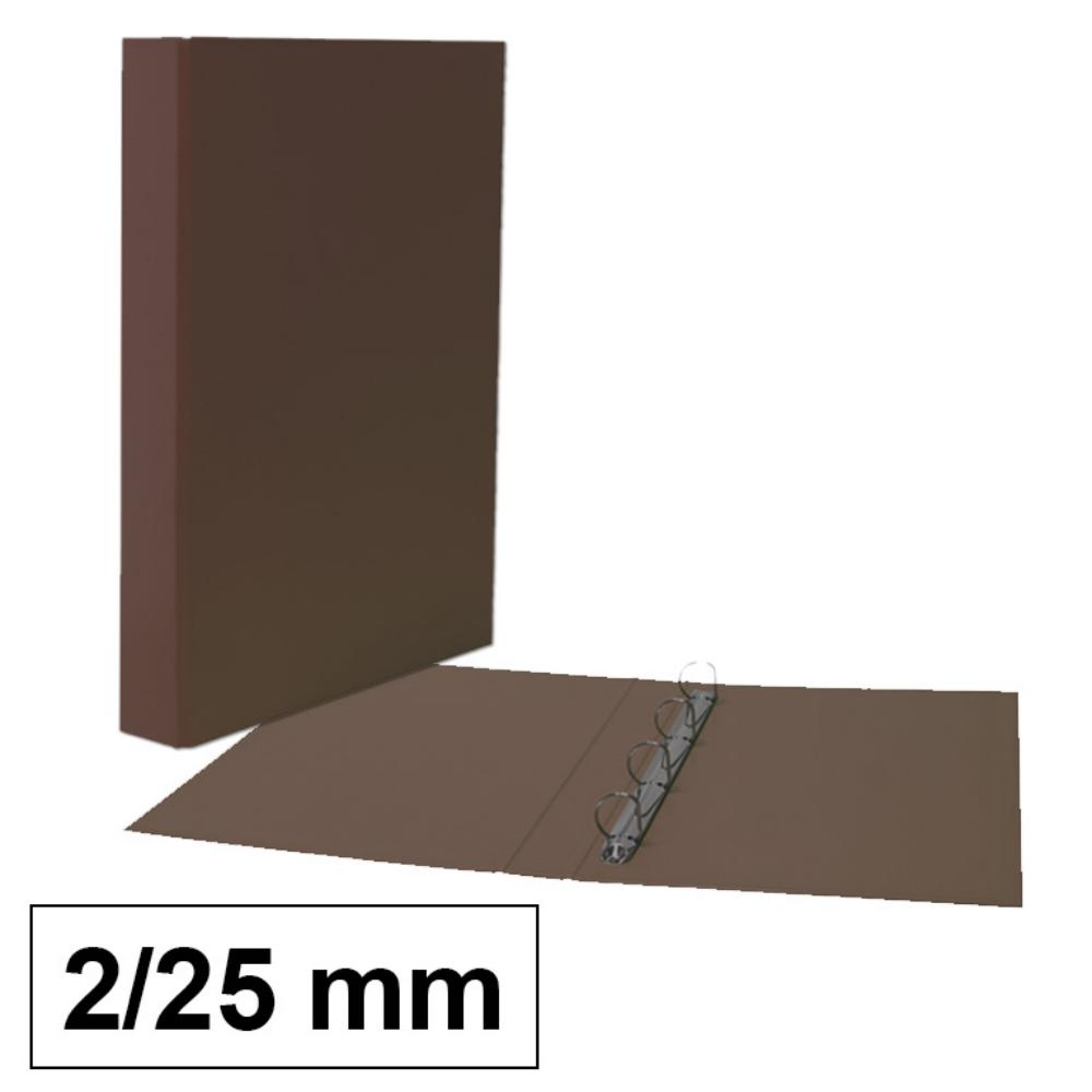CARPETA F 2A/25 CARTON MARRON