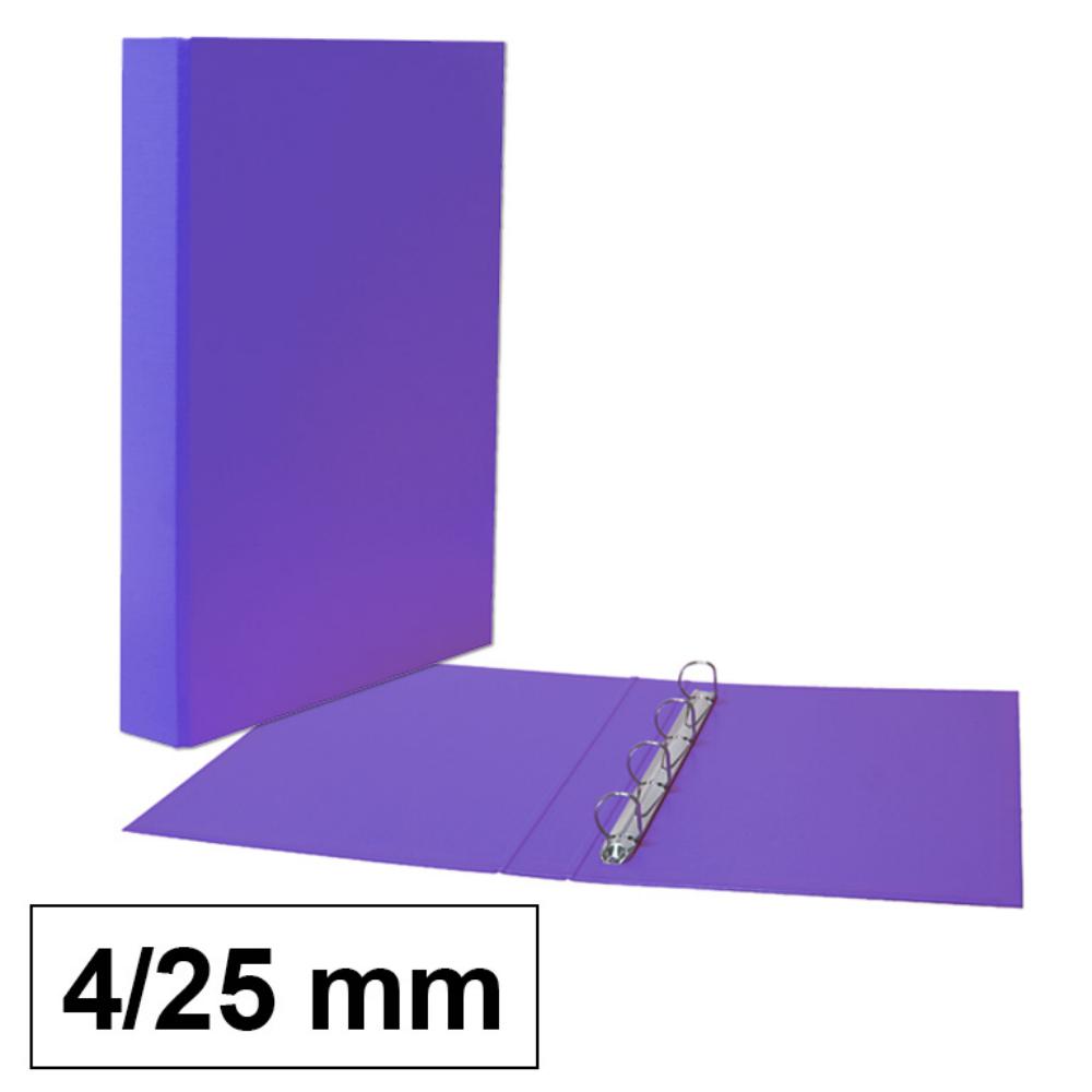 CARPETA F 4A/25 CARTON VIOLETA