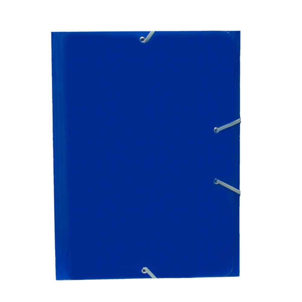 CARPETA FOLIO CARTON G/S AZUL MARINO