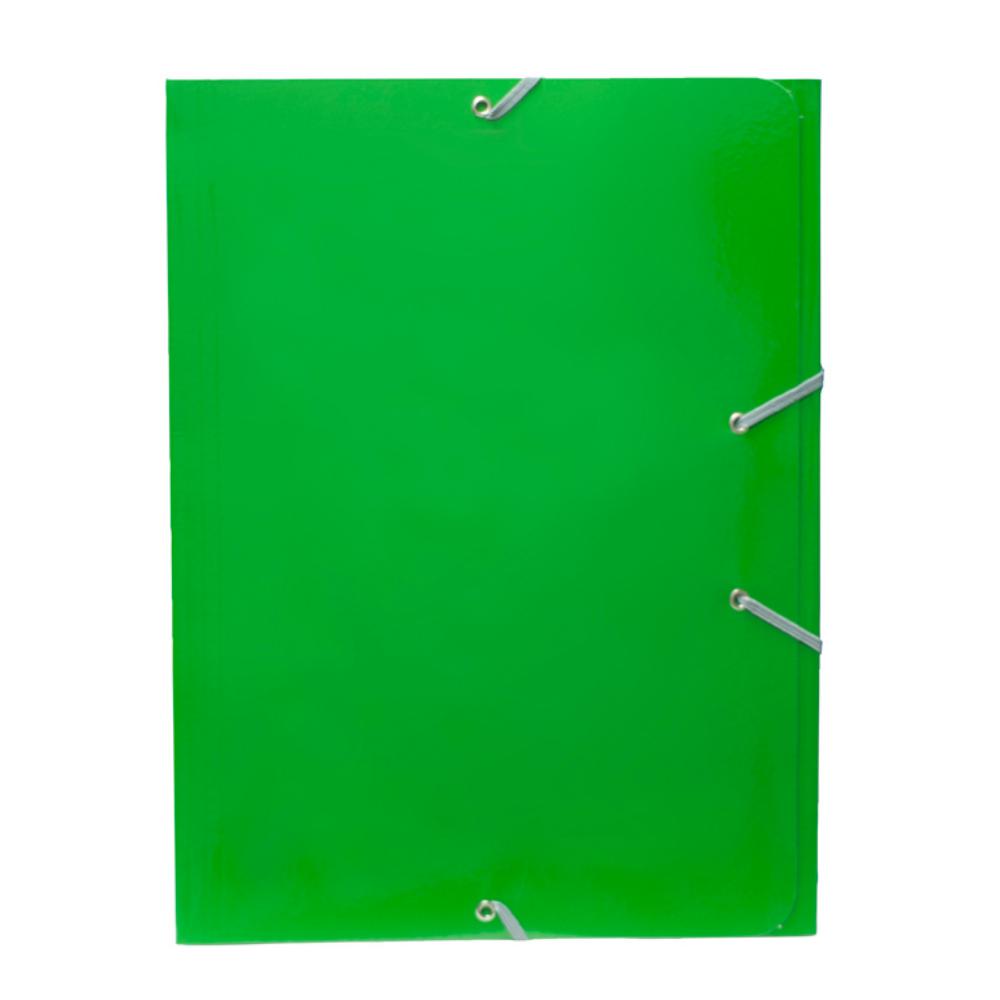 CARPETA FOLIO CARTON G/S VERDE