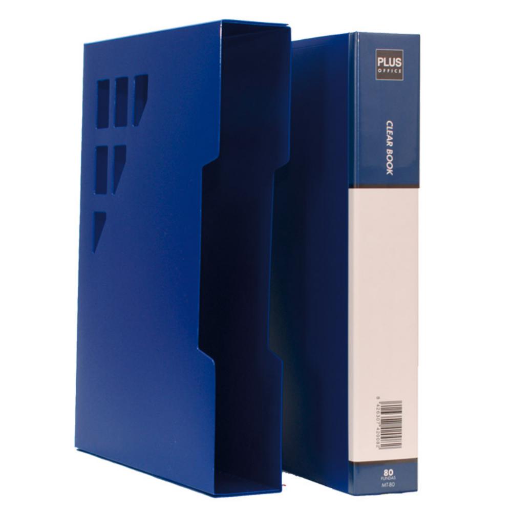 CARPETA FUNDAS MT80 RIGID.C/CAJ 80F AZUL