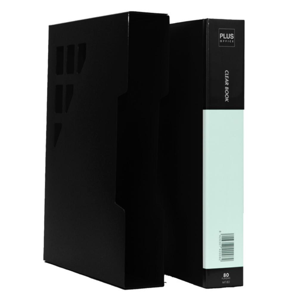 CARPETA FUNDAS MT80 RIGID.C/CAJ 80F NEGRO