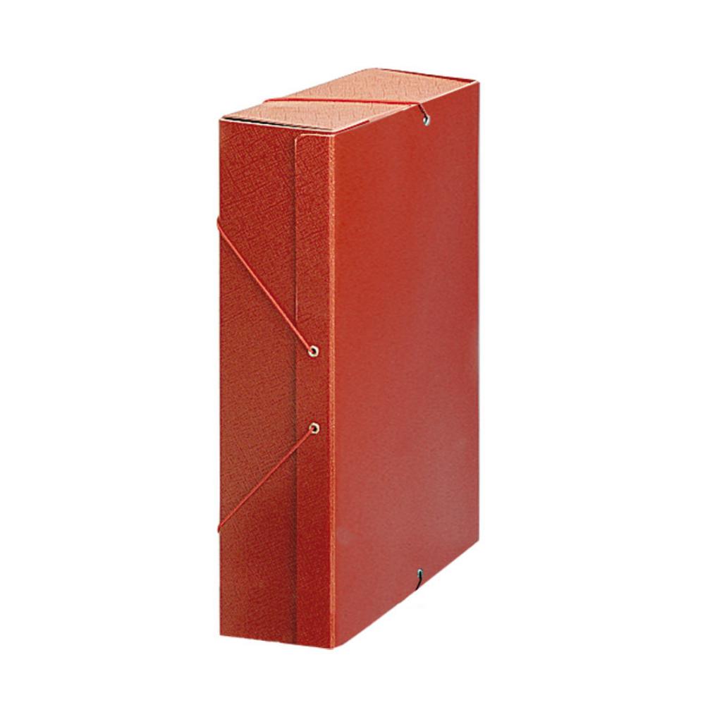 CARPETA PROYECTO KARMAN CARTON LOMO 90MM ROJO