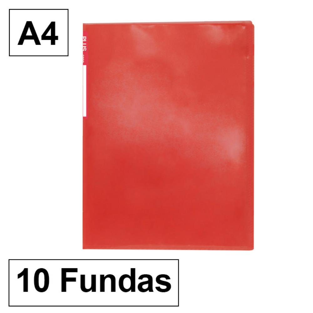 CARPETA TRASLUDI.10 FUNDAS ROJ