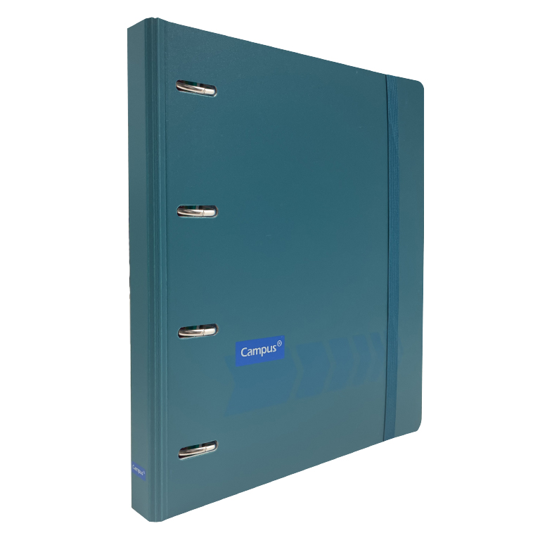 CARPETA RINGBOOK CAMPUS UNIVERSITY 4 ANILLAS+RECAMBIO AZUL
