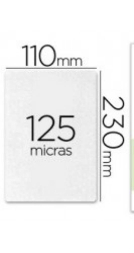 CARTERITA PLAST.230x110 CC 100