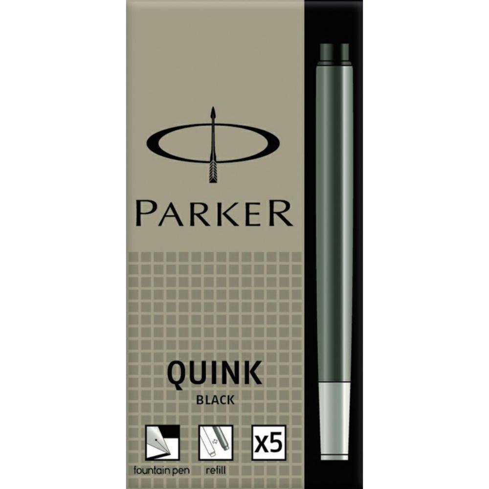 CARTUCHO PLUMA PARKER NEGRO
