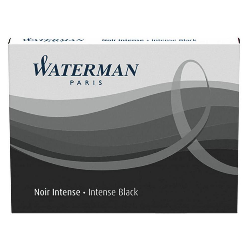 CARTUCHO PLUMA WATERMAN NEG.8U
