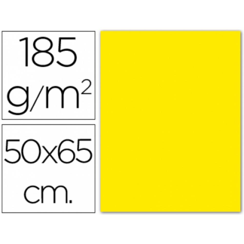 CARTULINA 50X65 180G AMAR.CANA