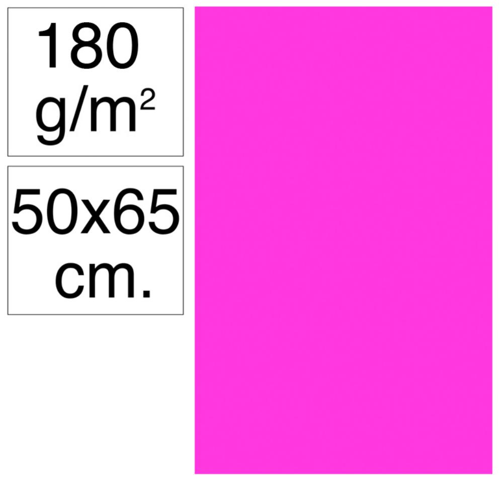 CARTULINA CAMPUS 500X650 MM. 180G. FUCSIA 25UD