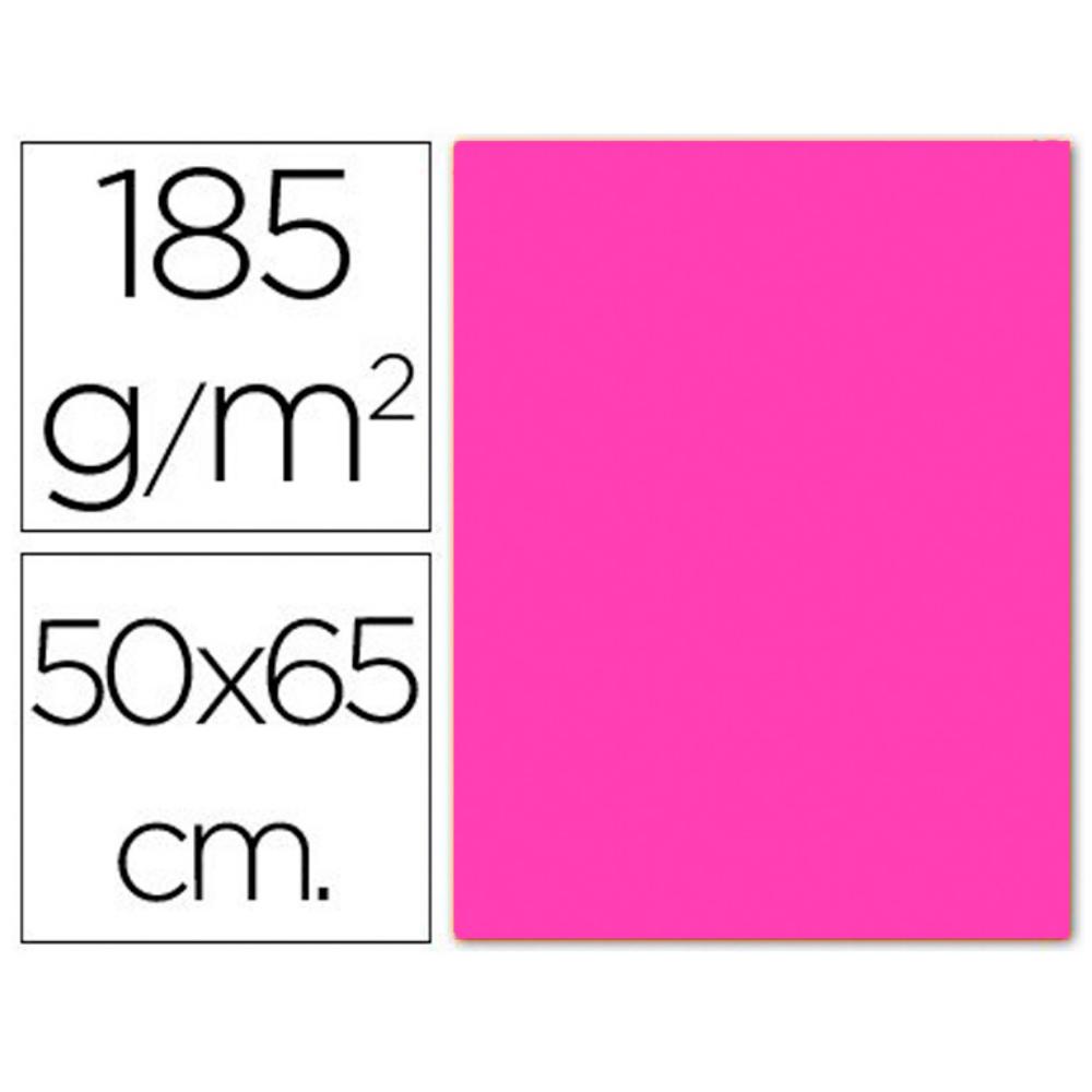 CARTULINA 50X65 GUARRO FLU.FUC