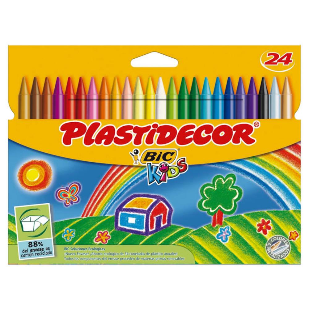 CERAS PLASTIDECOR CONTE 24UDS.