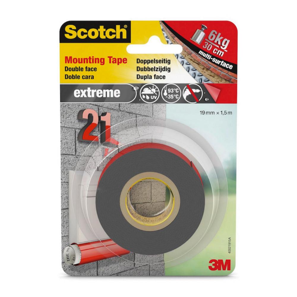 CINTA DOBLE CARA SCOTCH 1,5X19