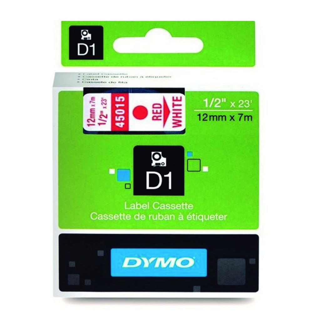CINTA DYMO 12x7 RJ/BL.