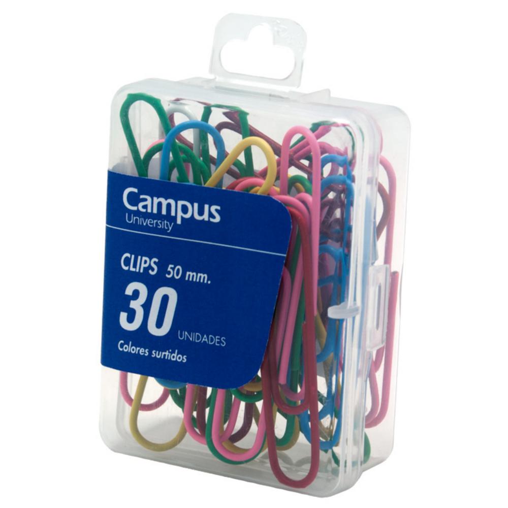 CLIPS COLORES 50mm.MAKRO