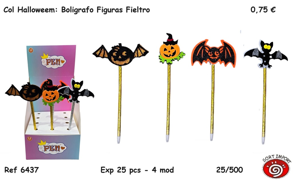 COL HALLOWEEN BOLIG.FIELT.6437