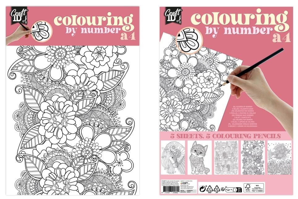 COLOREAR POR NUMERO A4 CR5006/GE