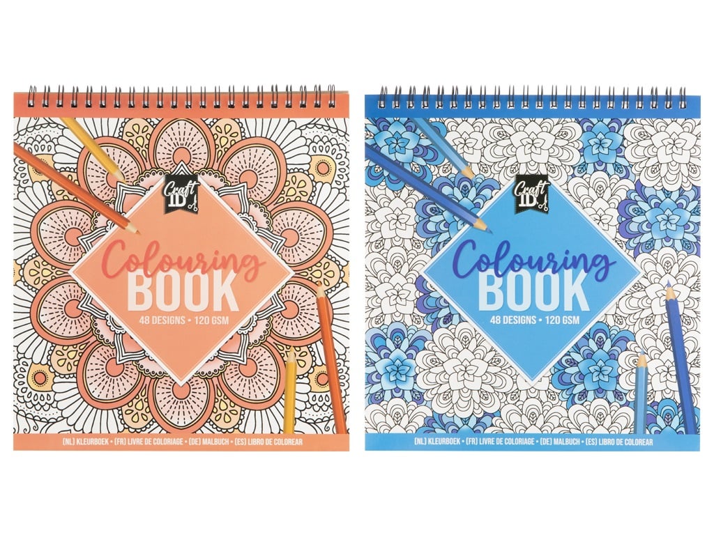 LIBRO COLOREAR MANDALAS 21X20CM 120GR CR5011/GE
