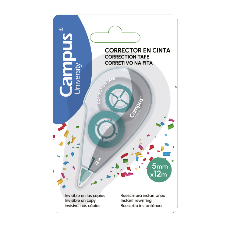 CORRECTOR CAMPUS 5x12M BL/1UD