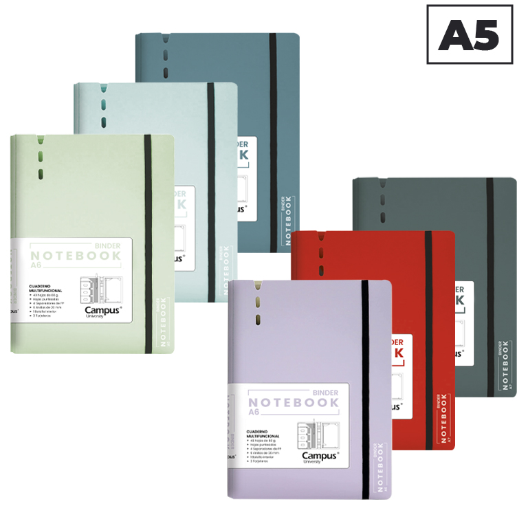 CUADERNO A5 T.PP 40H 80G PUNTO