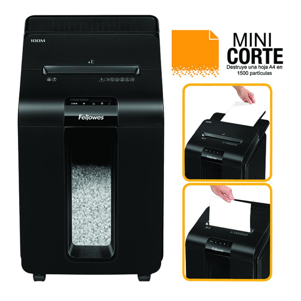 DESTRUCTORA FELLOWES AUTO.100M