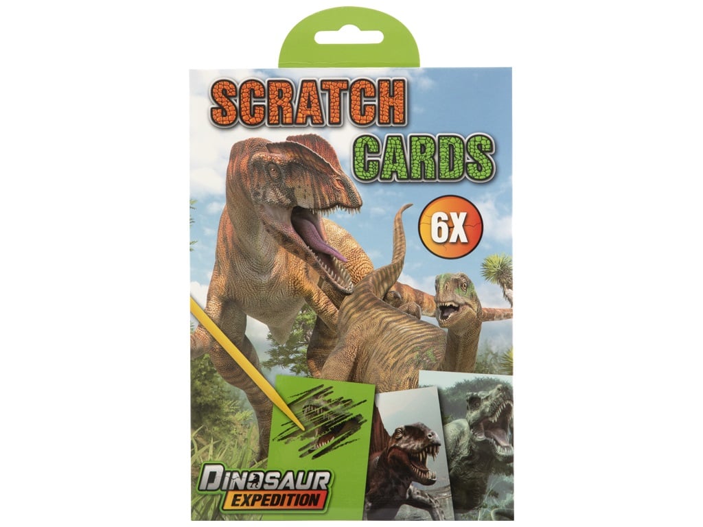 TARJETAS SCRATCH DINOSAUR EXPEDITION 130006