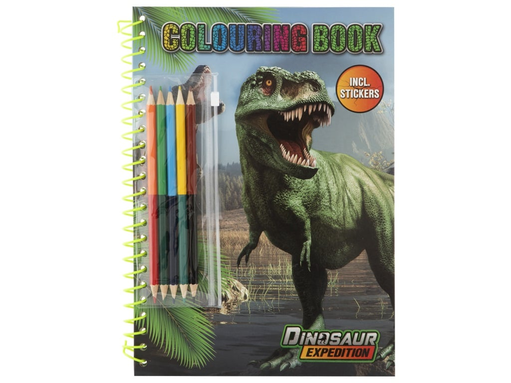 LIBRO COLOREAR DINOSAUR EXPEDITION 130003