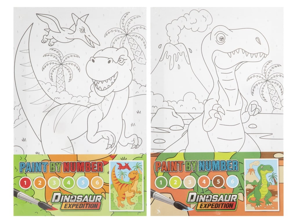 PINTAR POR NUMEROS DINOSAUR EXPEDITION 130007