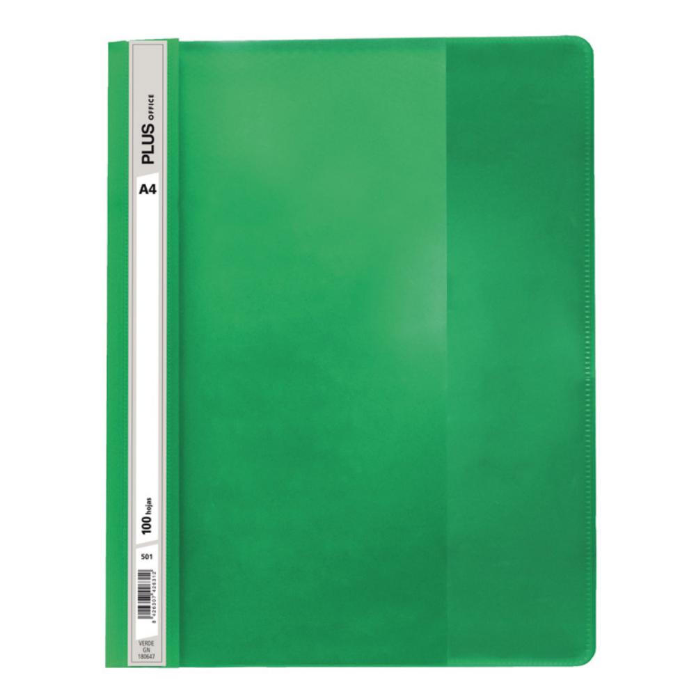 DOSSIER FASTENER A4 VERDE 100H