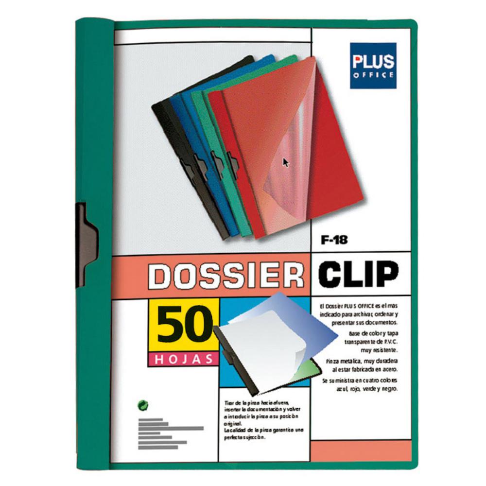 DOSSIER PINZA LATERAL 50H VERDE