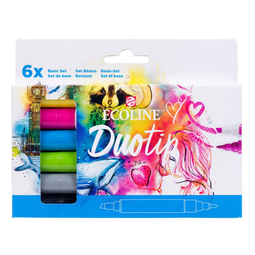 ECOLINE DUOTIP BASIC SET 6